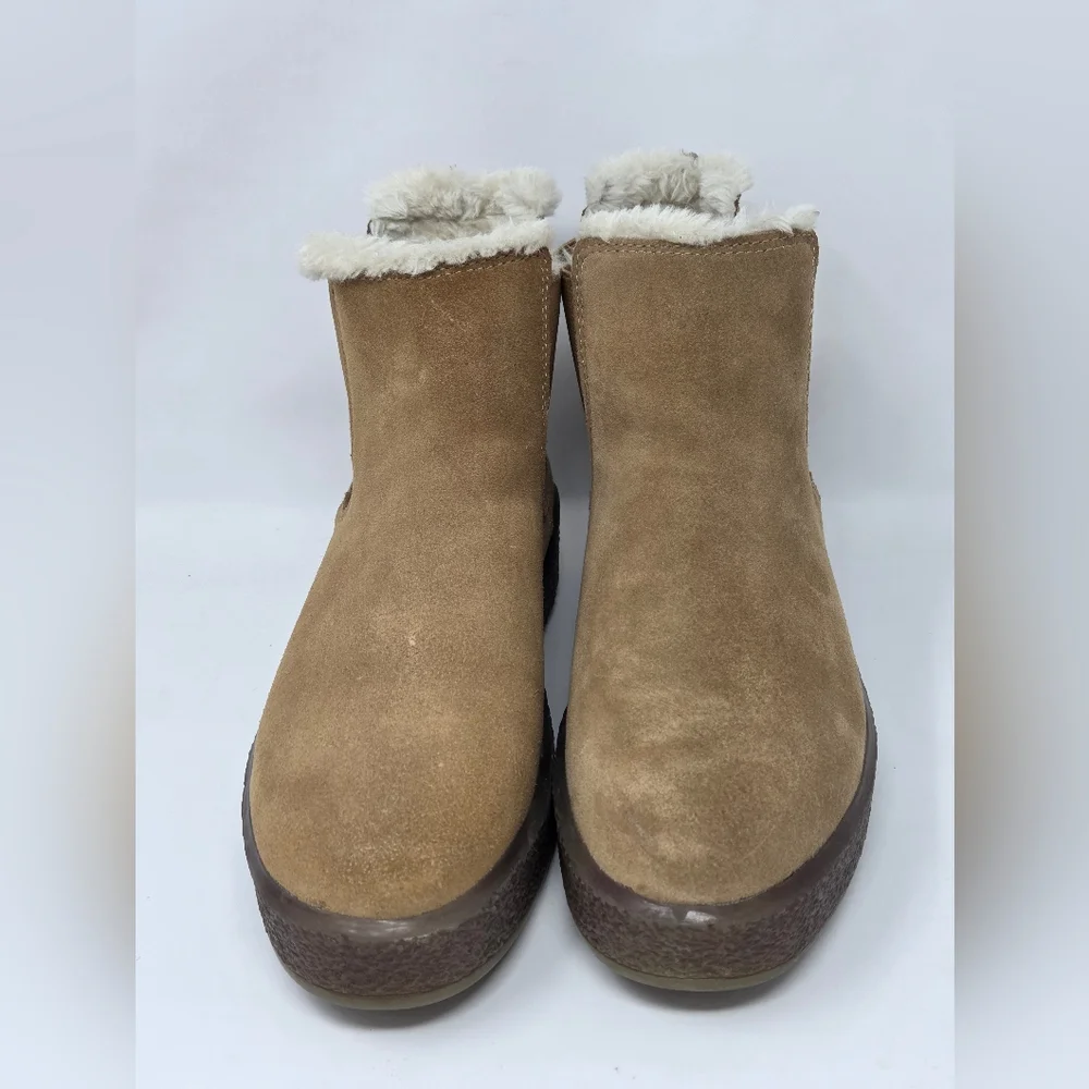 Madewell The Toasty Chelsea Boot In Dried Barley